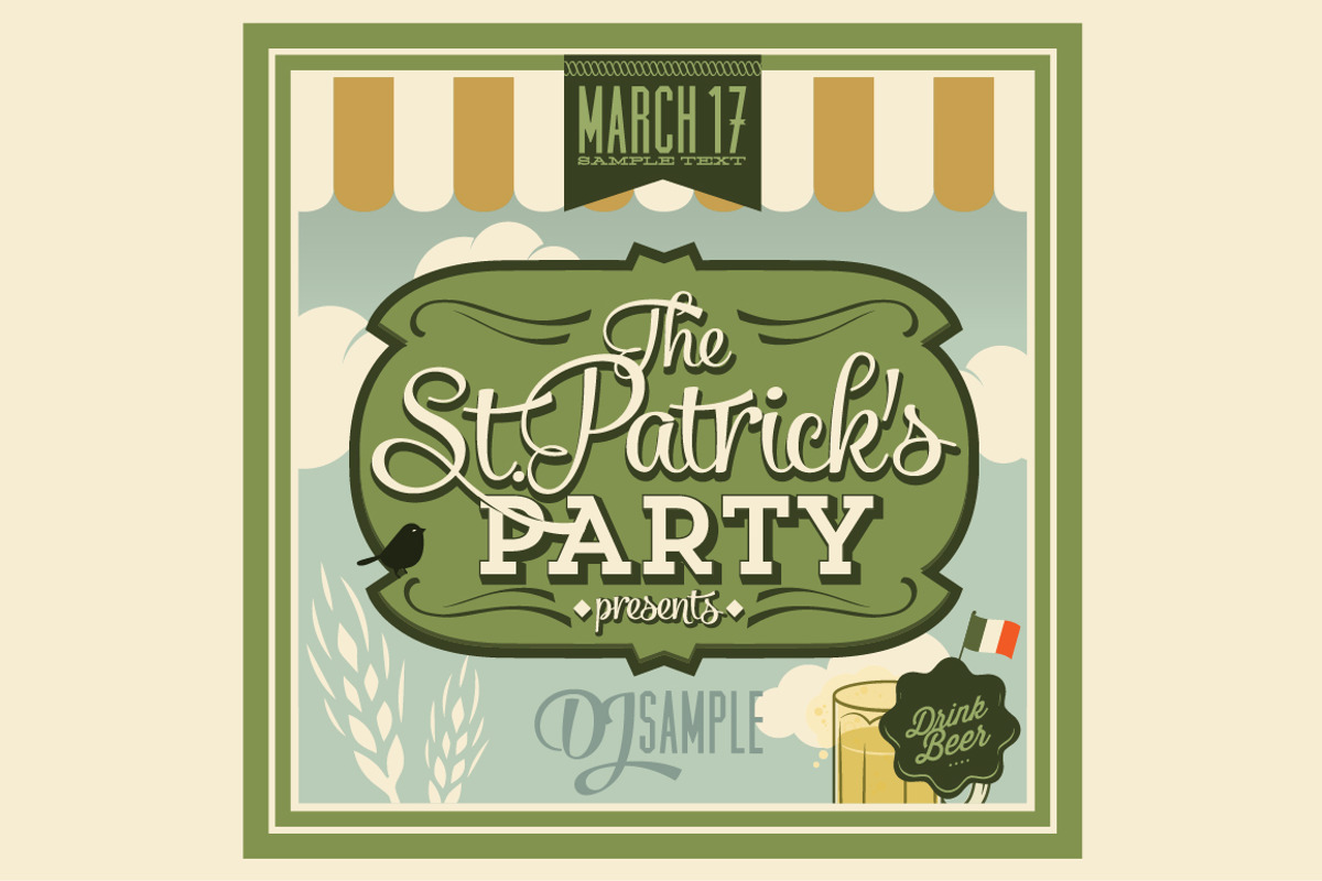 Irish St. Patricks Day huge pack!, a Decorative Illustration by Noka Studio (Photo 5 of 5)
