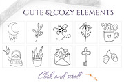 Simple things branding set, a Branding & Logo Template by Beauty Drops (Thumbnail 2 of 9)