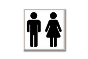 Man and woman icons, an Outline Icon by RODINA (Thumbnail 2 of 3)