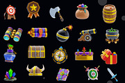 3D Game Asset Icon Pack, an Object 3D Model by novia99design (Thumbnail 6 of 6)