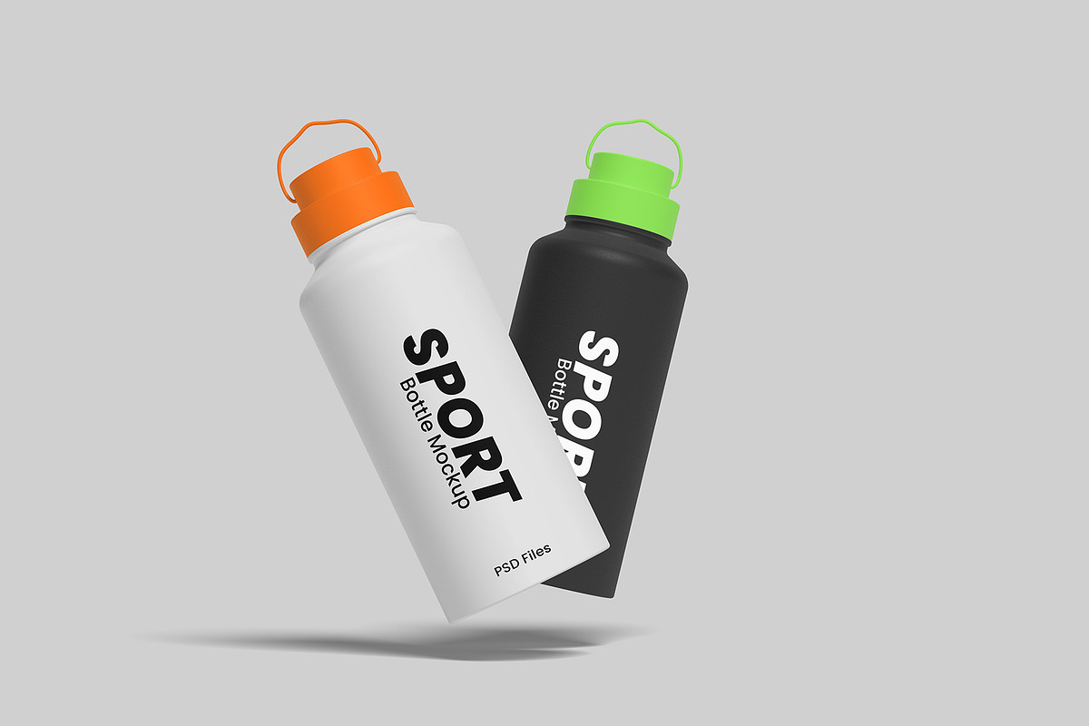 High Quality Sport Bottle Mockup, a Product Mockup by Graphicbars (Photo 6 of 6)