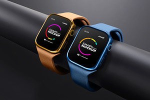 Smart Watch Mockup, a Wearable Device Mockup by Artlogs