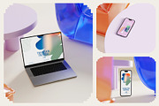 Veze - Y2K Mockup Bundle, a Device Mockup by Creavora (Thumbnail 8 of 11)