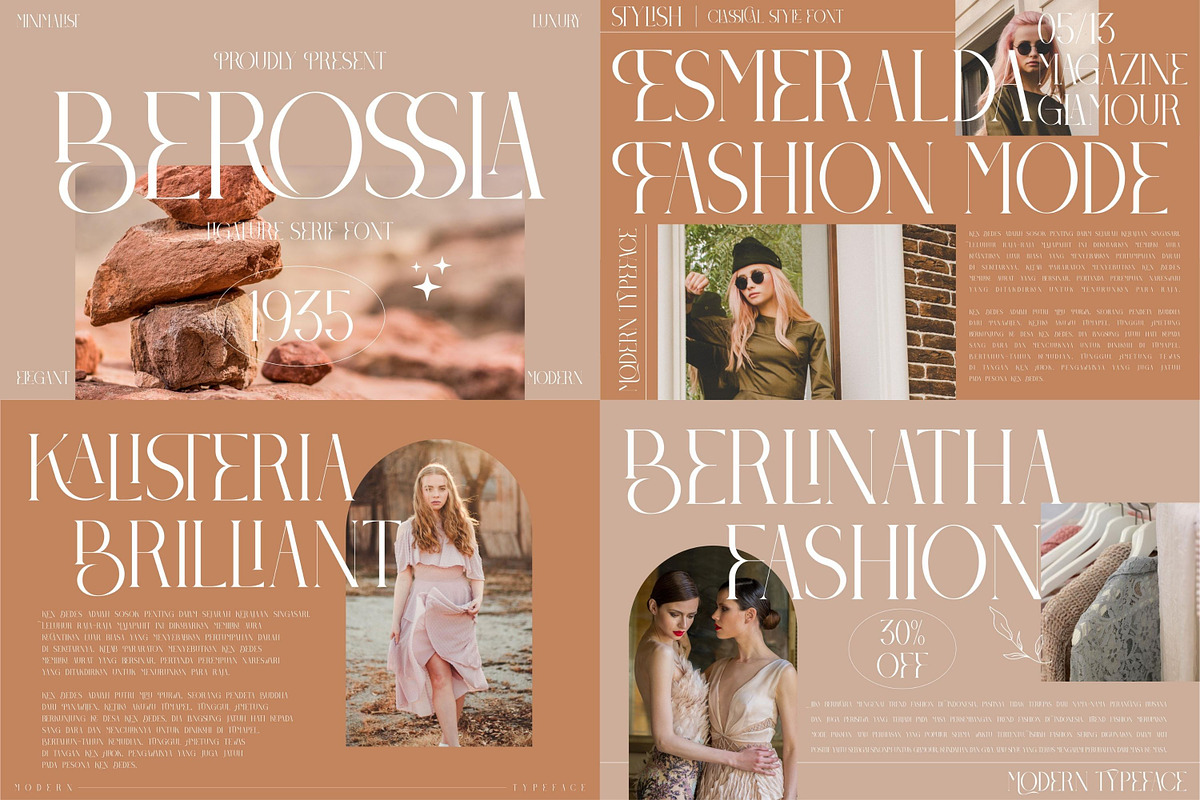 SALE! Mega Bundle 100+ Modern Font!, a Serif Font by Storytype Studio (Photo 7 of 111)