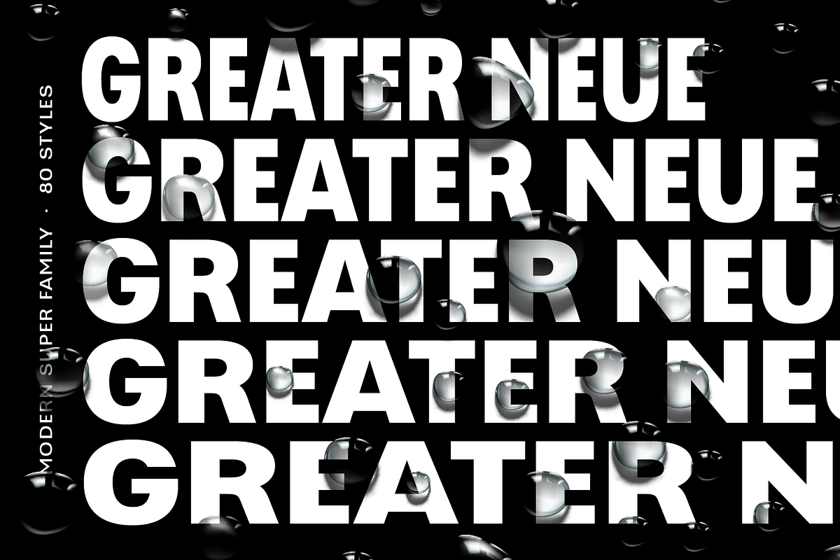 Greater Neue Super Family, a Sans Serif Font by NicolassFonts (Photo 1 of 6)