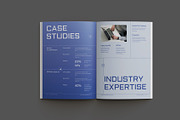 Gradient Minimalist Company Profile, a Brochure Template by Neermana (Thumbnail 6 of 12)