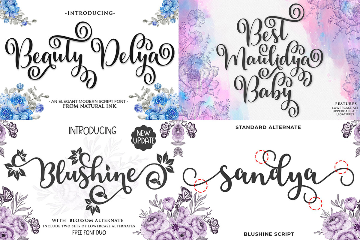 Handmade Font Bundle, a Handwritten Font by Natural Ink Studio (Photo 10 of 25)