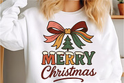 Merry Christmas Bow PNG, Christmas, an Illustration by Libby Wishes (Thumbnail 2 of 6)