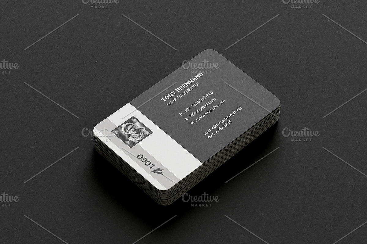 business card, a Business Card Template by creative-som (Photo 2 of 3)