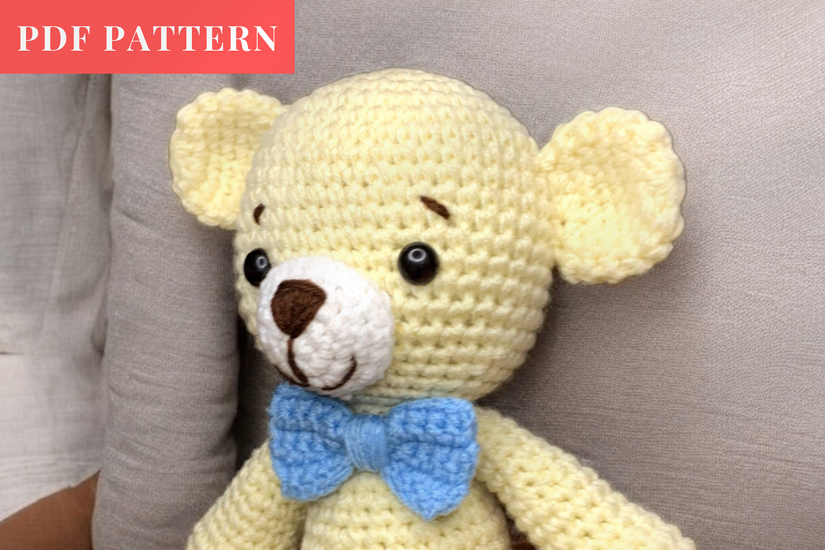 Amigurumi Bear Crochet Pattern Pdf, a Pattern Graphic by OkiDocs Resume Templates (Photo 1 of 7)