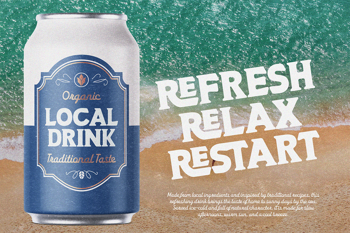 Seaside Script Duo, a Script Font by Letter Fresh (Photo 10 of 12)