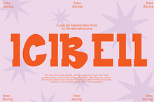 Icibell - Playful Handwritten Font