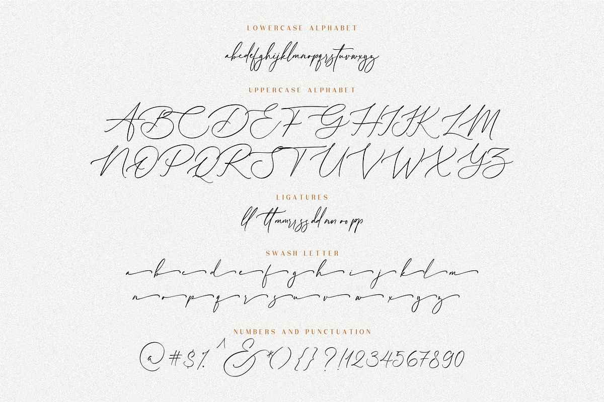 Rellington Handwritten Script Font, a Script Font by HanzelSpace Studio (Photo 10 of 10)