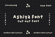 Ashiya - Playful Cutout HandDrawn, a Handwritten Font by Ashiya Pixel (Thumbnail 10 of 13)