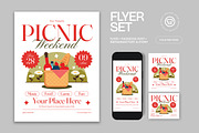 Picnic Weekend Flyer, a Flyer Template by graphicook (Thumbnail 1 of 3)