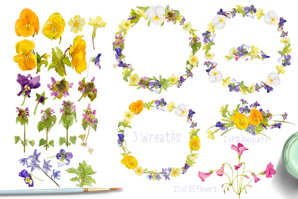 101 PNGs!-Spring Celebration!, an Illustration by watercolorwild.graphics (Photo 2 of 9)