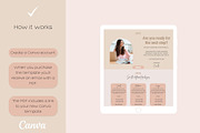 Nordic one-page website template, a Landing Page Template by Valley Media Templates (Thumbnail 2 of 4)