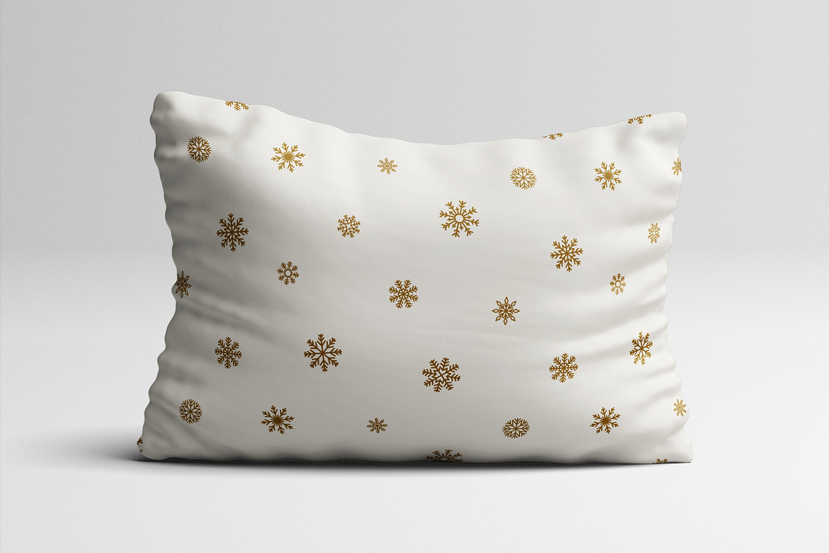 Winter snow flakes seamless patterns, a Pattern Graphic by Good Studio (Photo 9 of 9)