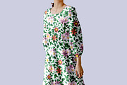hand drawn winter flowers collection, a Pattern Graphic by AAN Seamless Shop (Thumbnail 1 of 3)