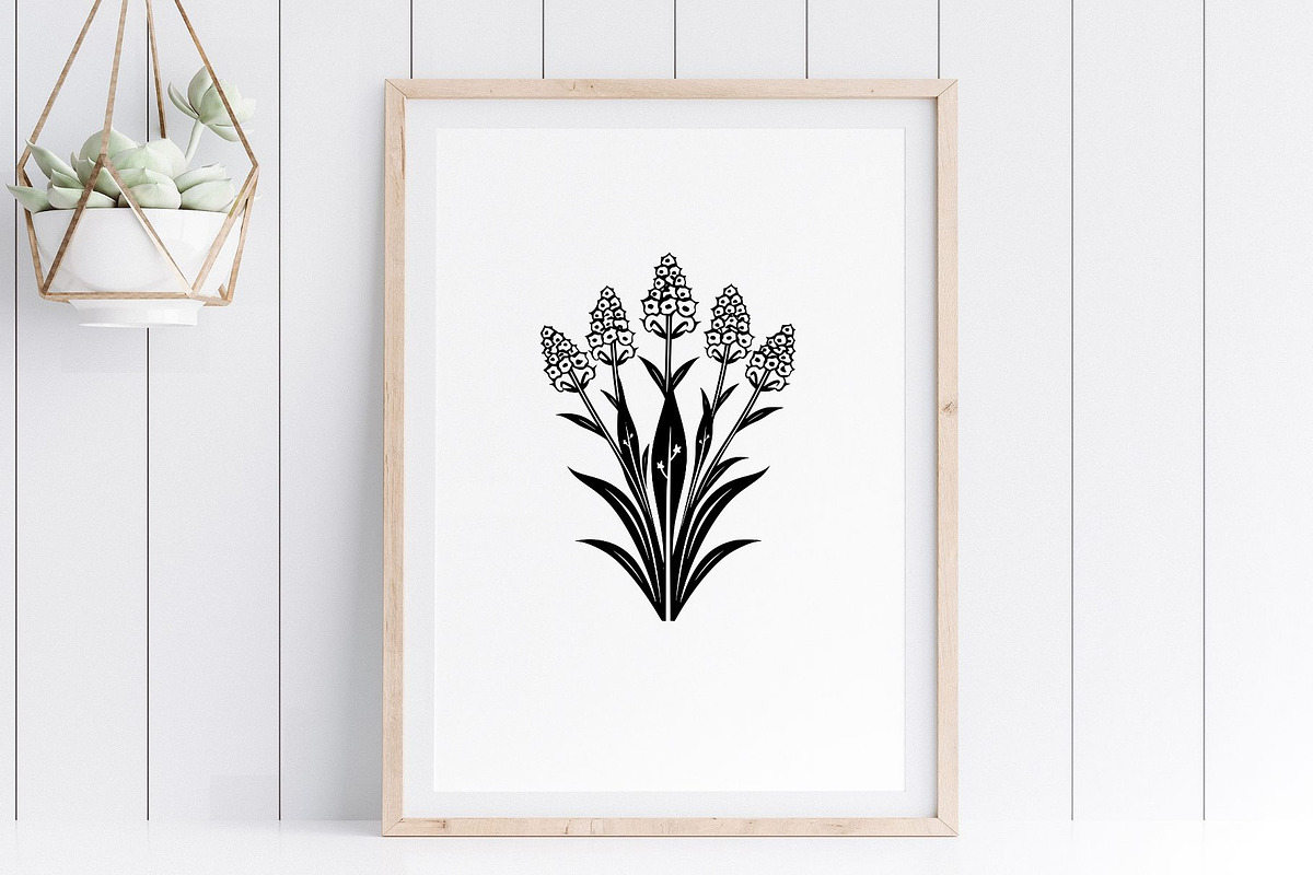 Lily Of The Valley SVG - Floral Art, an Illustration by YouniqueArtwork (Photo 4 of 5)