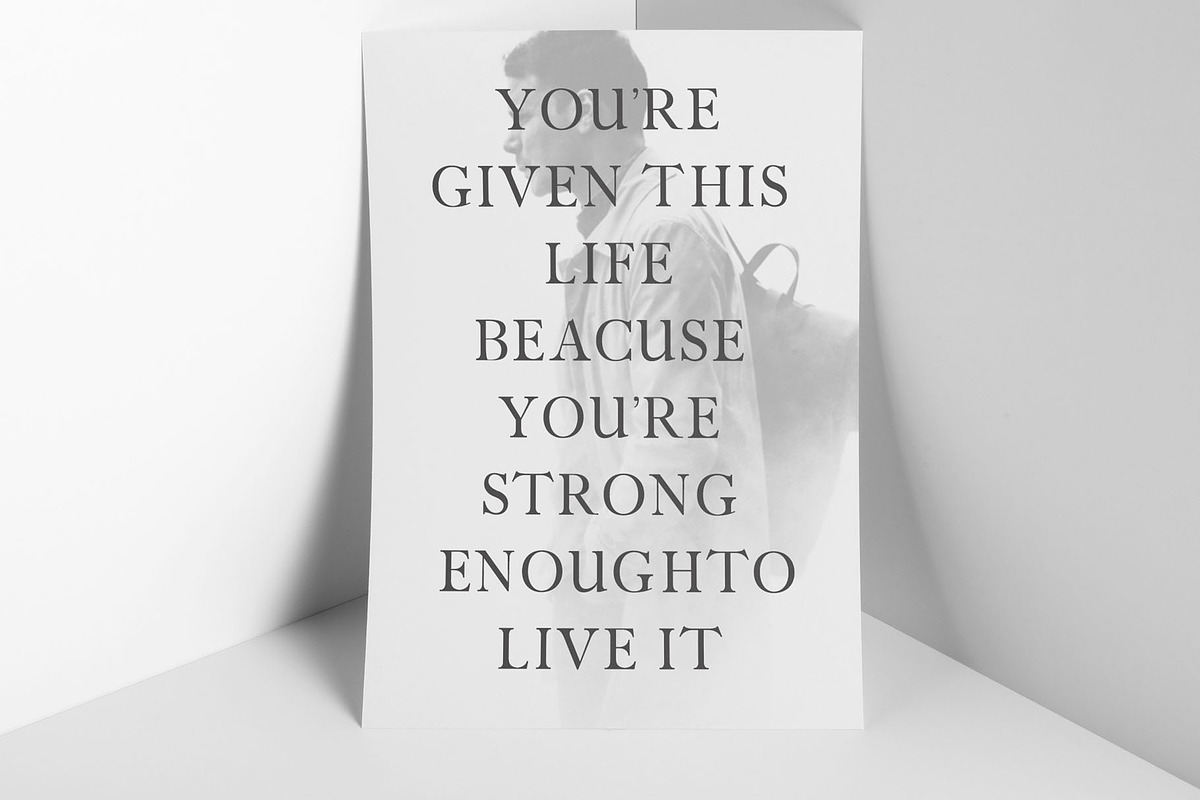 Faraz Modern Serif Typeface preview 7