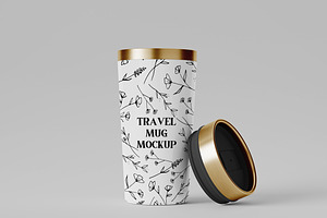 Travel Mug Mockup