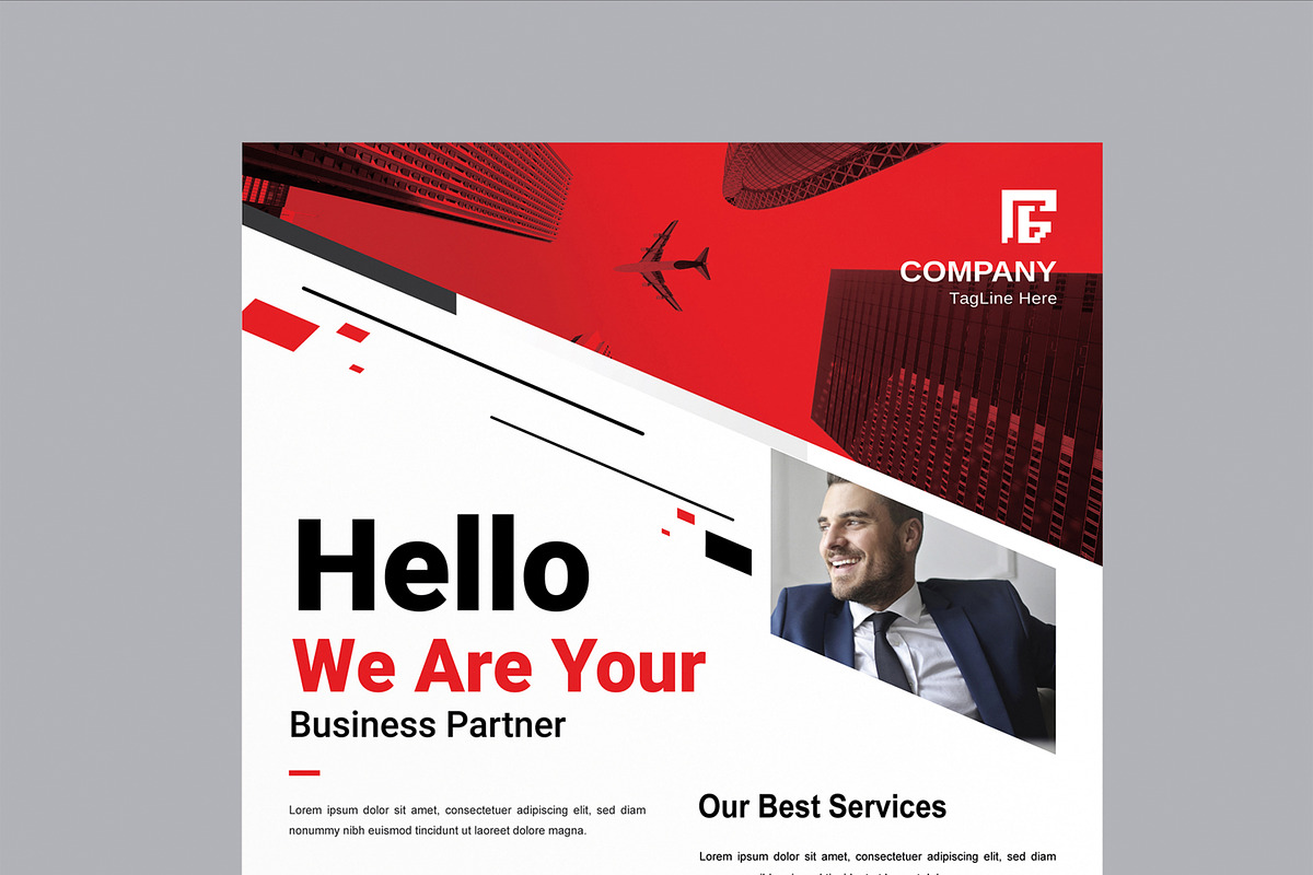 Creative Digital Agency Flyer, a Flyer Template by MightyDesign (Photo 4 of 8)
