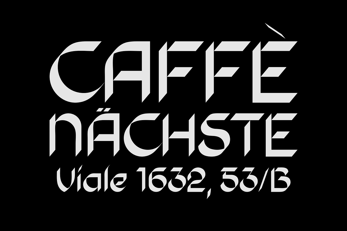 Serico – Font Family, a Blackletter Font by Stefano Giliberti (Photo 8 of 10)