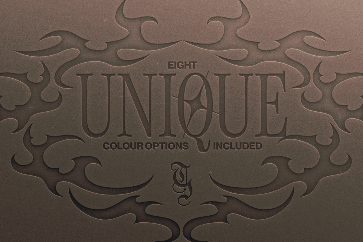 Embossed Metal Effect, a Layer Style Add-On by Tom Gordon Design (Photo 7 of 7)