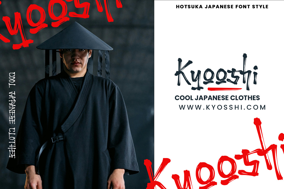 Hotsuka - Japanese Brush Font, a Handwritten Font by Voux Studio (Photo 6 of 10)