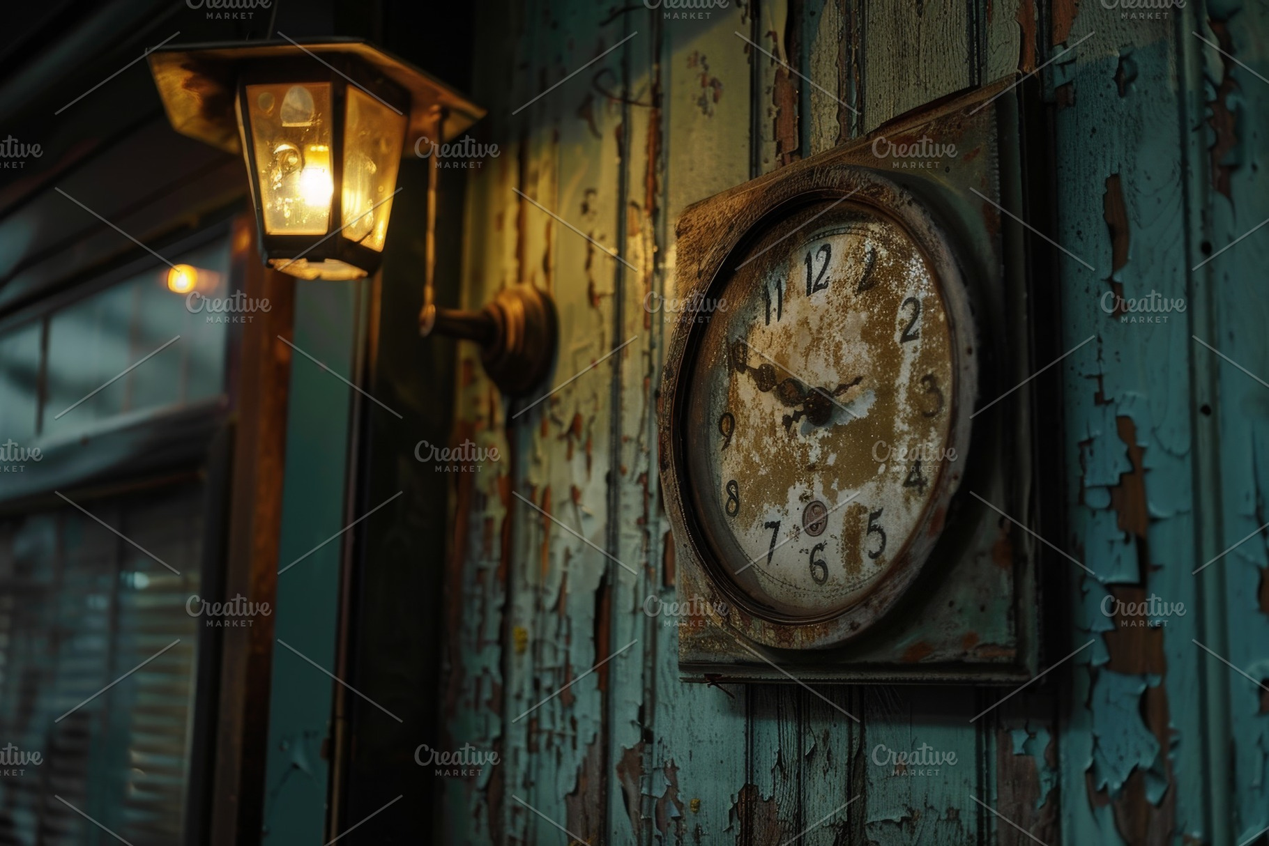 A close-up shot of an antique clock, a Photo by Iftikhar Alam