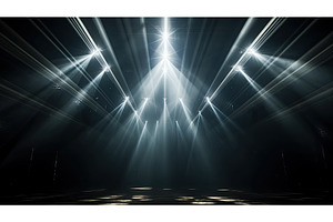 beam stage light beams ai generated, an Abstract Photo by pikepicture