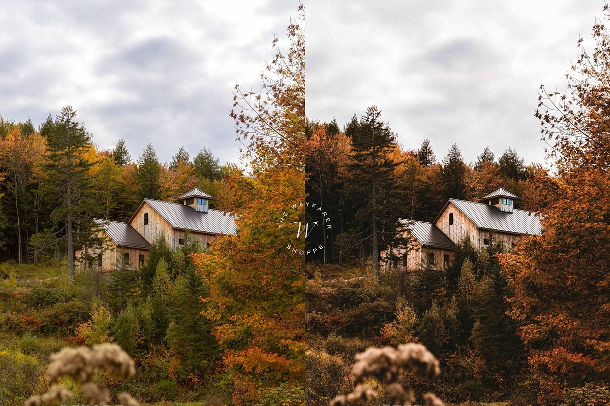 15 Rustic Fall Lightroom Presets, a Preset Add-On by TheWayfarerShoppe (Photo 7 of 9)