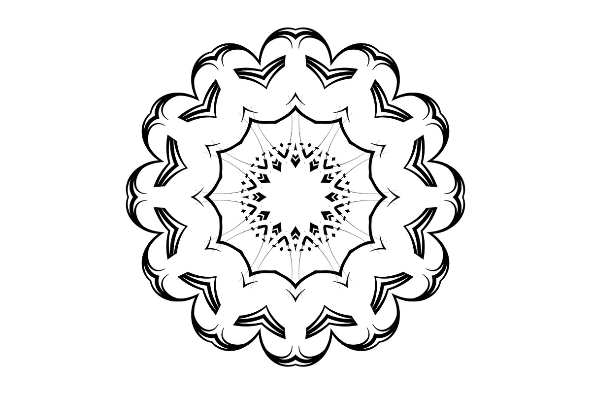 High Quality Mandala Clipart Bundle, a Decorative Illustration by NJ Himel (Photo 27 of 103)