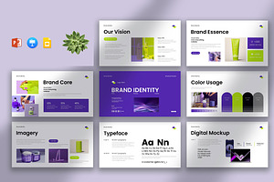 brand identity Presentation Template, a Presentation Template by Pradaxa