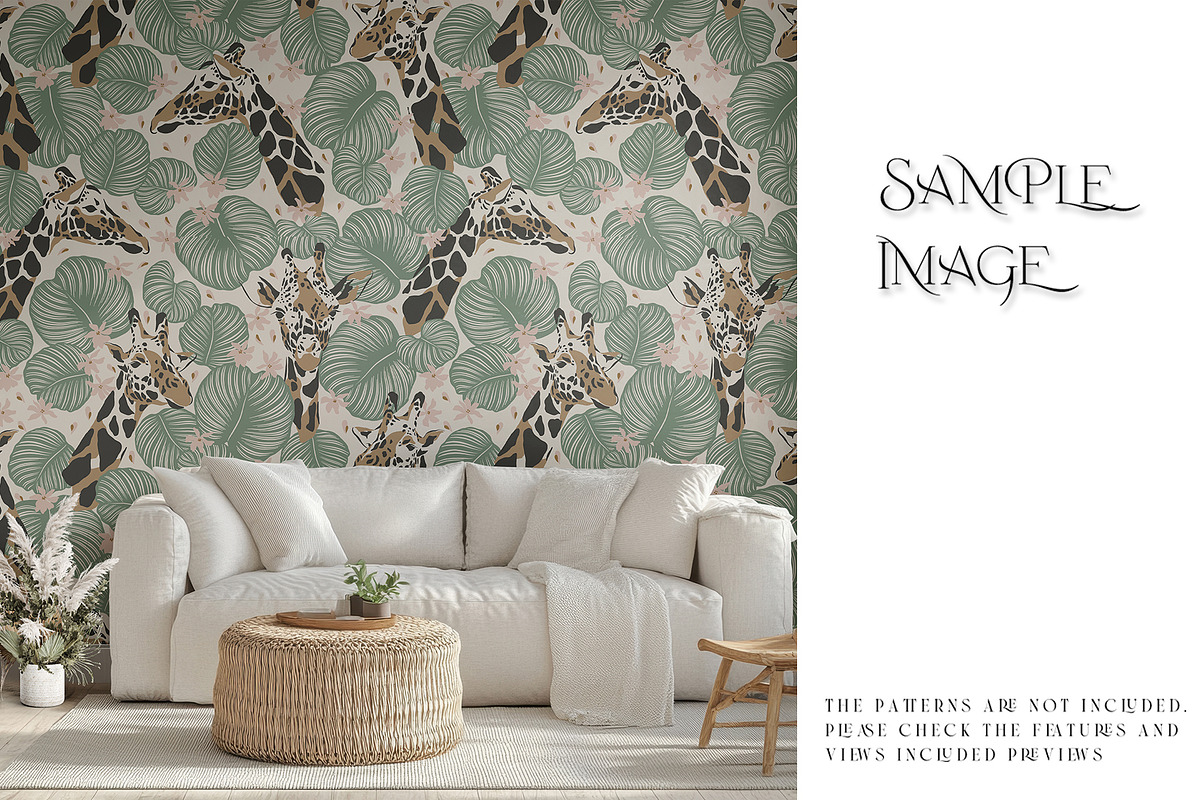 Wallpaper Mockups PSD and PNG, a Product Mockup by mock-ups (Photo 7 of 16)