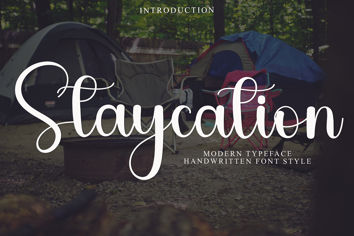 Staycation, a Handwritten Font by FreshTypeINK (Photo 1 of 8)