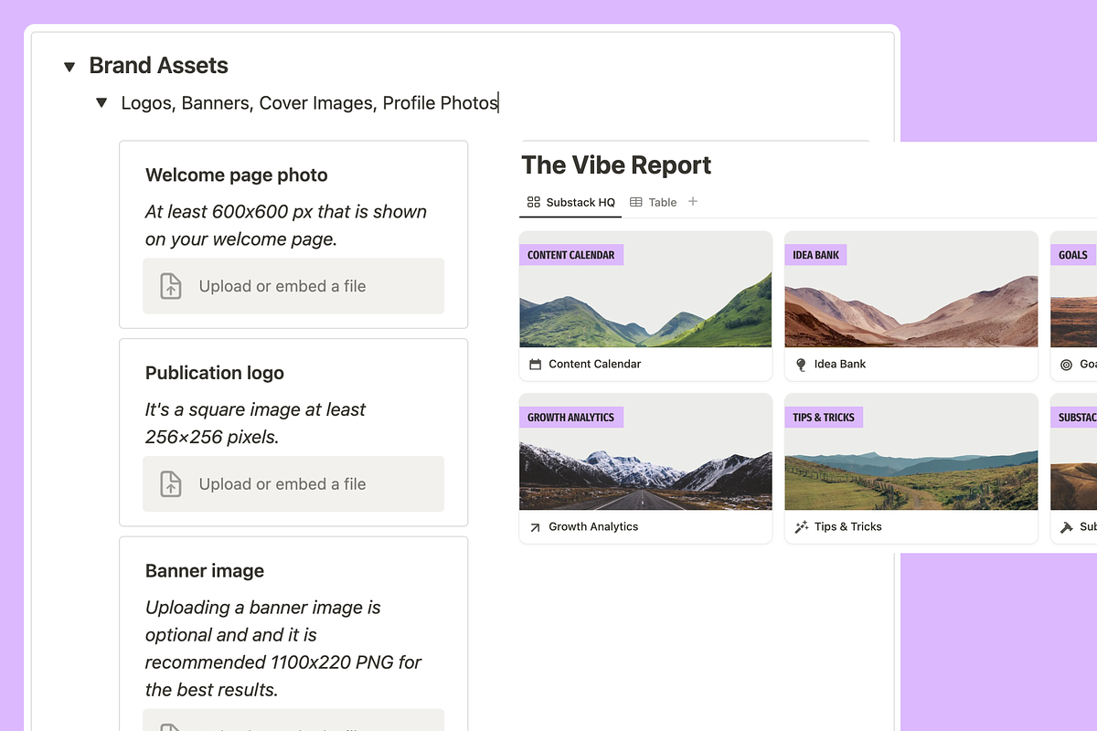 Editorial Calendar For Substack, a Templates & Theme by Orbit Studio Shop (Photo 4 of 7)