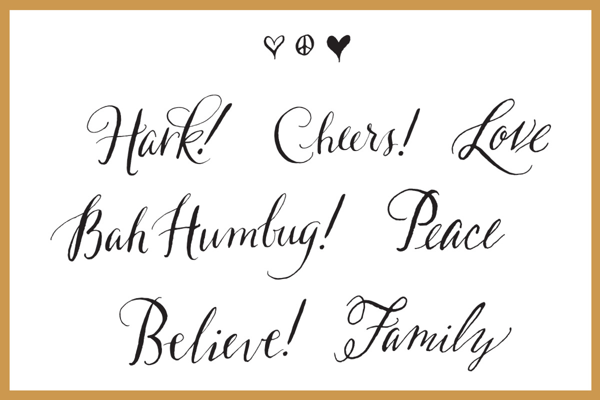 Peace, Love + Holiday Cheer, an Illustration by Paper City Design (Photo 5 of 5)