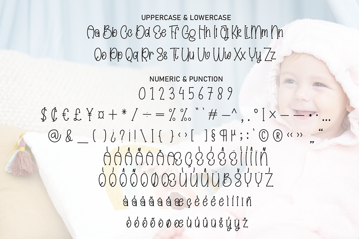 Baby Groovy | Script Font, a Handwritten Font by Scratchones (Photo 7 of 8)