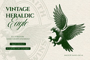 Heraldry Eagle Engraving, an Animal Illustration by Kaizla03 (Thumbnail 1 of 4)