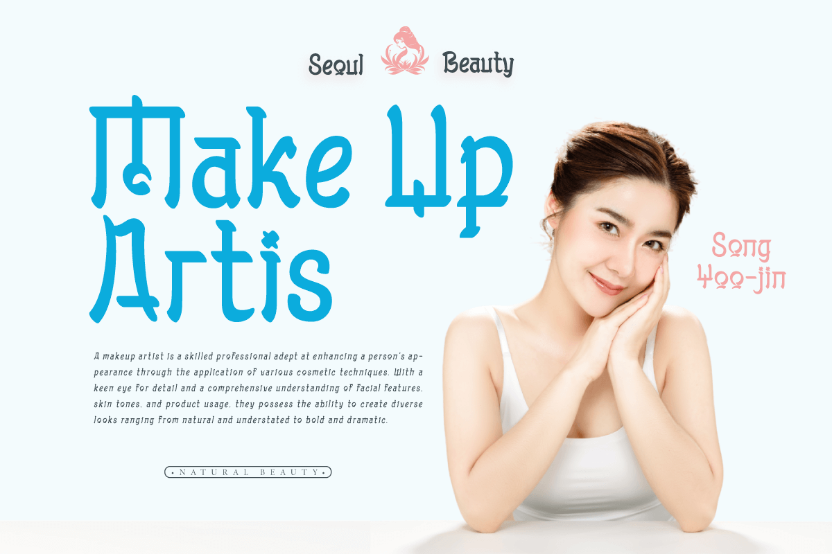 Molyan - Korean Style Font, a Sans Serif Font by twinstd (Photo 6 of 10)