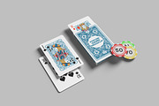 Poker Card Mockup, a Merchandise Mockup by ianmikraz (Thumbnail 2 of 5)