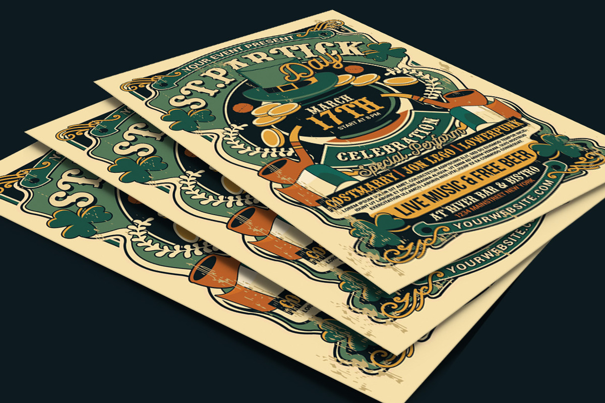 St Patricks Day Flyer, a Flyer Template by Muhamad Iqbal hidayat (Photo 3 of 4)