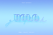 Holographic Texture Text Effect, a Layer Style Add-On by Xtrahive (Thumbnail 2 of 2)