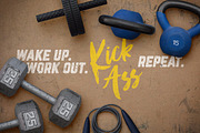 Iron Gym Scene Creator Volume 1, an Object Graphic by Design Panoply (Thumbnail 3 of 6)