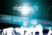 Sleepless Night Party Flyer, a Flyer Template by zheksha (Thumbnail 2 of 2)