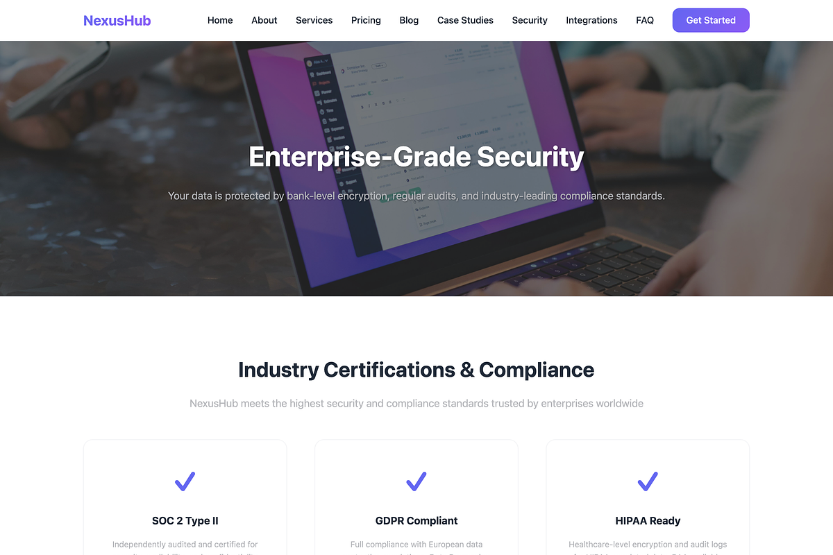 NexusHub - Business HTML Template, a HTML Template by FlyTemplates.com (Photo 7 of 9)