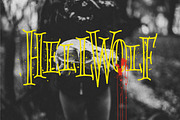 Hellwolf Typeface, a Serif Font by wubstudio (Thumbnail 7 of 9)