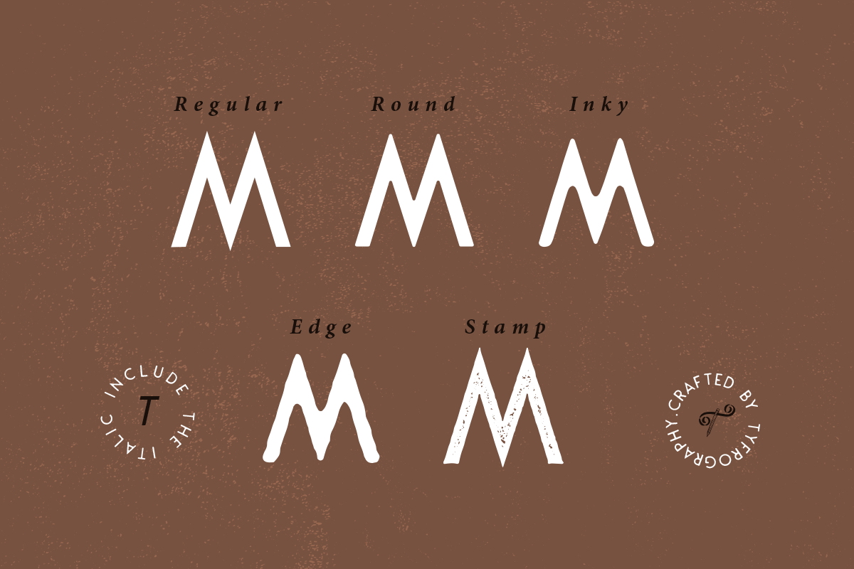 Montharo Typeface + Extras, a Sans Serif Font by Martype (Photo 13 of 13)